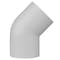 Charlotte Pipe And Foundry Charlotte Pipe Schedule 40 1 in. Slip X 1 in. D Slip PVC Elbow 1 pk PVC 02309 1000 - alternate 5